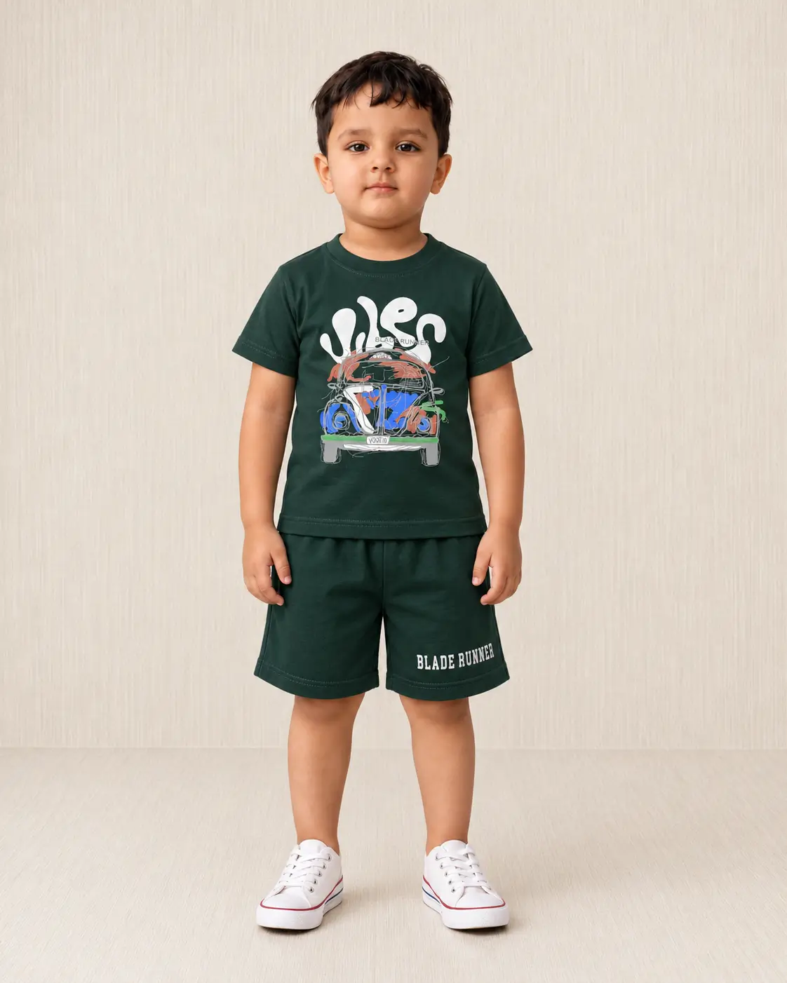 Boys' Graphic T-Shirt and Shorts Set